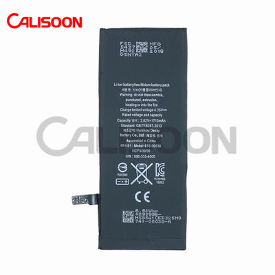 FCC প্রতিস্থাপন ব্যাটারি জন্য আইফোন 6 6S মোবাইল ফোন LI ION ব্যাটারি