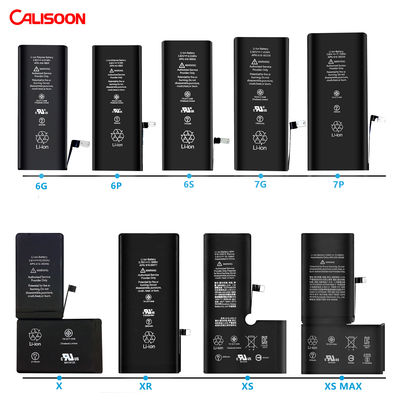রিচার্জযোগ্য সেল ফোন ব্যাটারি প্যাক 3.82V আইফোন 6 6s 7 8 প্লাস X Xr Xs 11 12 প্রো জন্য